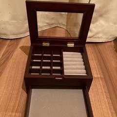 【決まりました】アクセサリーケースの画像