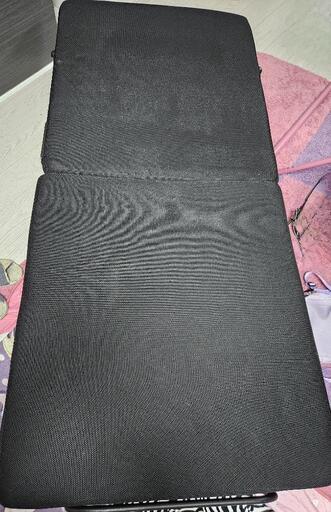 折り畳みベッド　黒