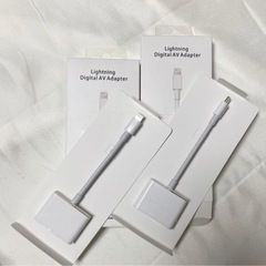 Lightning Digital AVアダプタ2個