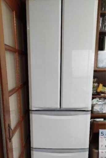 三菱ノンフロン冷蔵庫　MR-F40T-W 2012年製