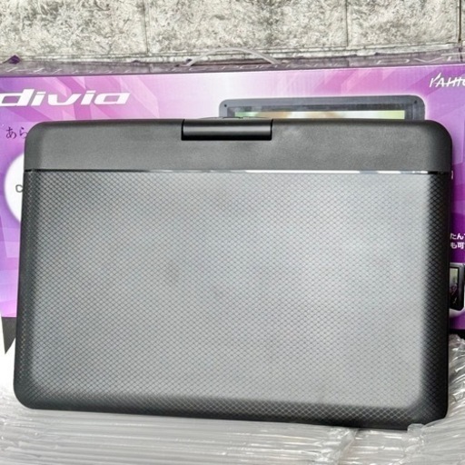カイホウ「divio」14.1インチ フルセグポータブルDVDプレーヤー