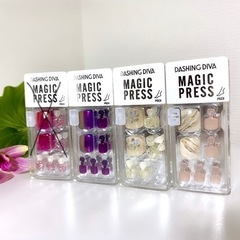 お得なセット♡ MAGICPRESS フットネイルチップ 付け爪