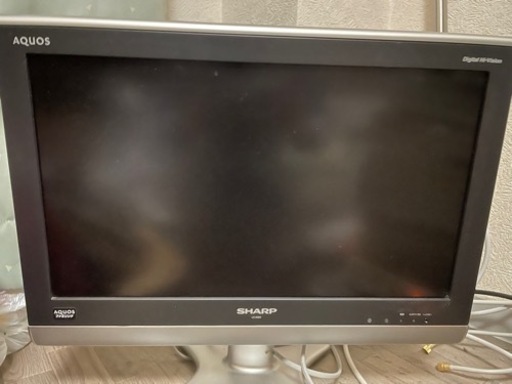 引越しに伴いテレビお譲りします！SHARP LC-20E5
