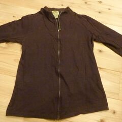 SPB 前ファスナー 七分袖シャツ