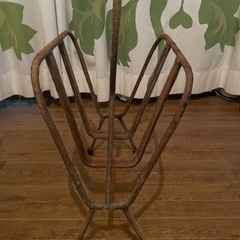 インテリア マガジンラック 馬毛の画像