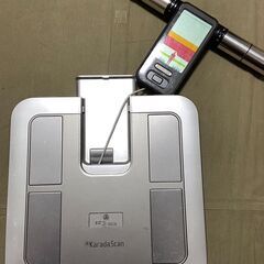 オムロン, カラダスキャン, 体重体組成計, OMRON, Karada Scan, 体重計, 体脂肪率の画像