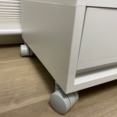 無印良品 ポリプロピレンケース 横ワイド ホワイトグレー セットの画像