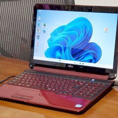 富士通15インチ【win10+win11 起動8秒 CPUスコア5122】i7/新品SSD240GB
