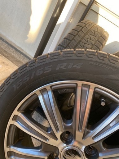 N BOXスタッドレスタイヤ　155/65R14 75Q