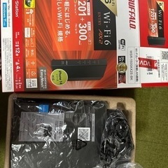 WiFiルーター お話中の画像