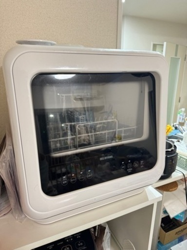 アイリスオオヤマ食洗機（工事不要 タンク式）