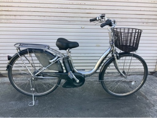 340 ブリヂストン新機種電動アシスト自転車アシスタ26インチ　グレーアルミボディー