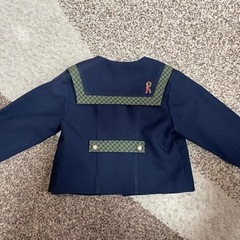 白ゆり幼稚園　制服　ブレザー　100cm の画像