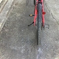 348 パナソニック最新機種電動アシスト自転車ハリヤー26インチ レッド