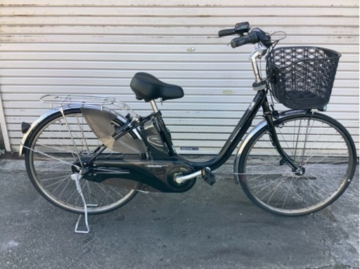 350  パナソニック新機種電動アシスト自転車vivi26インチ　ブラックボディー