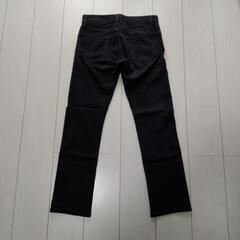 UNIQLO　スキニーパンツ　28インチ（70cm）ブラック　ユニクロ　ジーンズ　デニムの画像