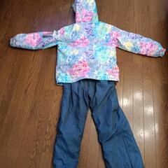 PONTPES スノーボードウェア 140 調整可能 上下セットの画像