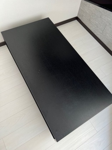 ローテーブル ブラック ホテルライク 北欧 スクエア ステンレス 来客用