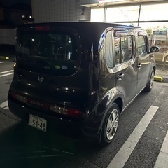 日産キューブ  令和6年7月まで車検付き の画像