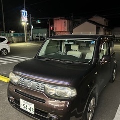 日産キューブ  令和6年7月まで車検付き の画像