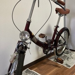 折り畳み自転車 の画像