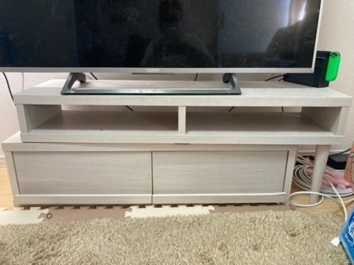 【お譲り先決まりました】【ニトリ】テレビ台。傷ありです。
