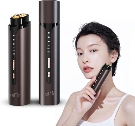 ❤️新品❤️美顔器 EMS 微電流 多機能 平型電極ヘッド イオン導入Type-C充電