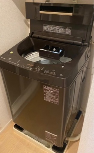【TOSHIBA 全自動洗濯機】4/20〜30お引き取りにて、譲ります！