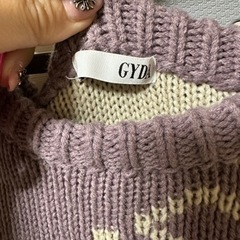 GYDA ニット ピンクの画像