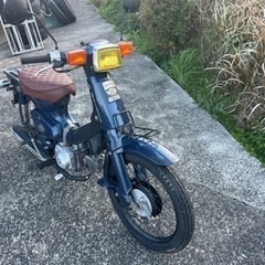 お話中HA02 スーパーカブ　キャブ　鉄カブ