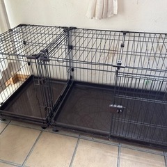 【受け渡し者決まりました】アイリスオーヤマ ペットケージ トイレ...