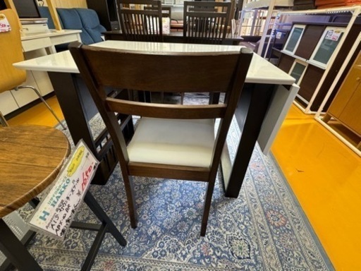 【リサイクルサービス八光】ニトリ 伸長式 ダイニングテーブルセット
