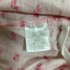 【差し上げます】金魚柄甚平ロンパース70の画像