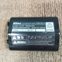 NIKON ニコン EN-EL4 Li-ionリチャージャブルバ...