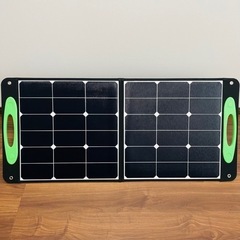 ソーラーパネル 100W 防災グッズ 防災対策 キャンプ アウトドア