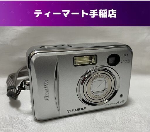FUJIFILM Fine Pix コンパクトデジタルカメラ A345 富士フイルム 通電撮影OK 訳あり 札幌市手稲区
