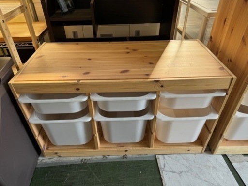 お取引き中です！IKEA トロファスト　収納棚　横長