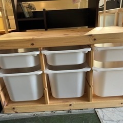 お取引き中です！IKEA トロファスト　収納棚　横長　の画像