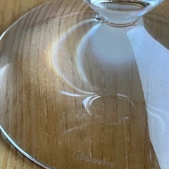 バカラ　シャンパングラス　2脚セットの画像