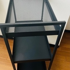 スチームラック　3段　ブラックの画像