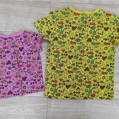 80センチ✕130センチ　お揃い　兄妹　姉妹　Tシャツ　半袖の画像