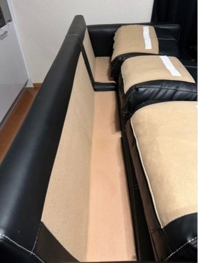 美品 モダンデコ ソファ ソファー 3人掛け 2人掛け l字 カウチ