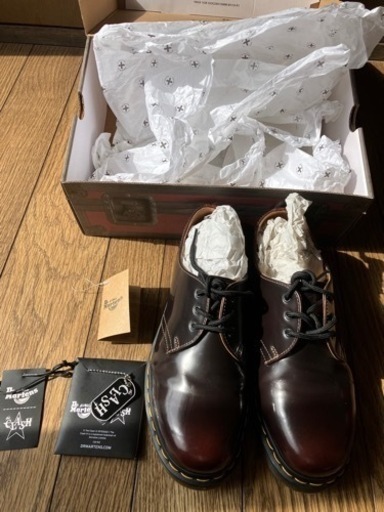 本日限定Dr.Martens UK7 25.5cm the clashコラボ