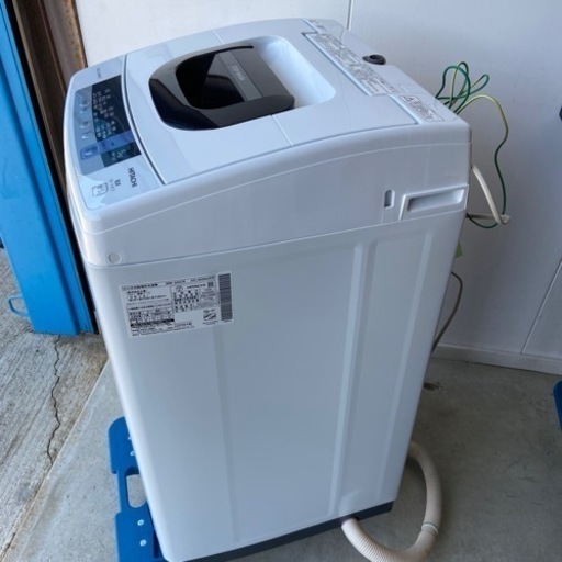 洗浄済み HITACHI 洗濯機 5kg NW-50C 2019年製 t0974
