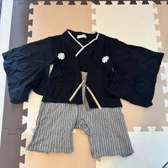 袴ロンパース　80