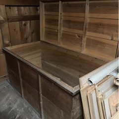 昔の長持　ながもち　昭和初期