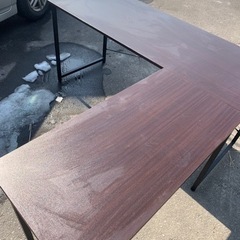 サンワサプライ L字デスク W1500×D1500×H700mm...