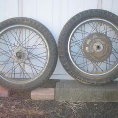 ホンダ　ＣＢ７５０ｆｏｕｒ  K0 　外し　前後ホイール値下げ