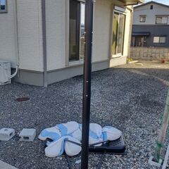 バスケットゴールの画像