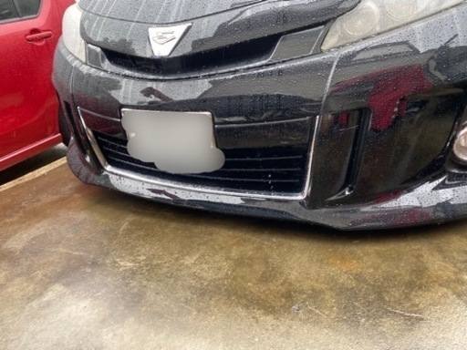 エスティマ　アエラス　ACR50W　後期　3型　純正　フロントバンパーブラック